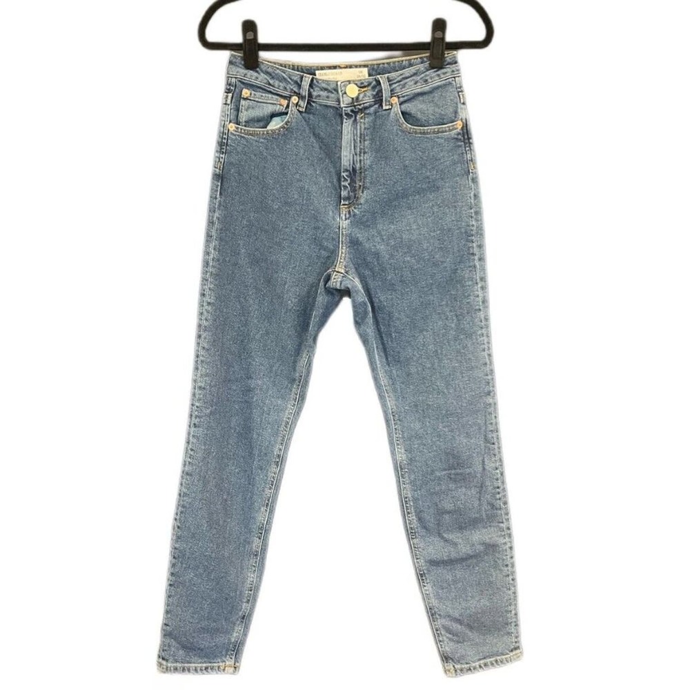 ASOS Women's Size UK28/32 High Rise Skinny Jeans Blue Denim Stretch Casual